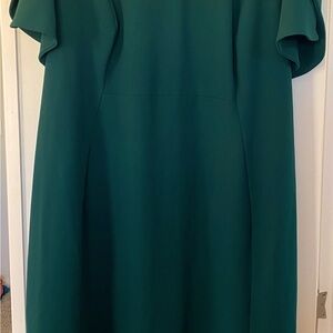 Calvin Klein dark green dress plus size 24W